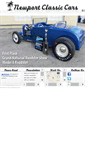 Mobile Screenshot of newportclassiccars.com